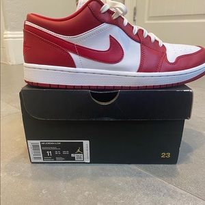 Air Jordan 1 low “gym red”